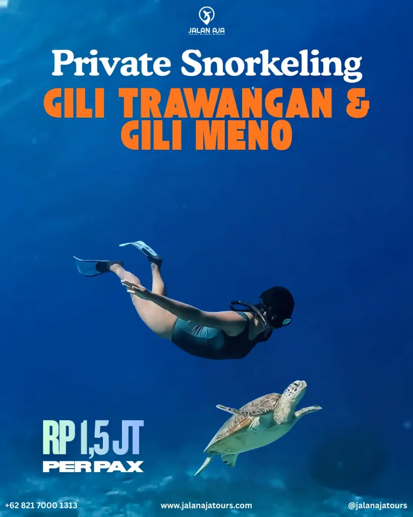 Private Snorkeling (Gili Trawangan & Gili Meno)