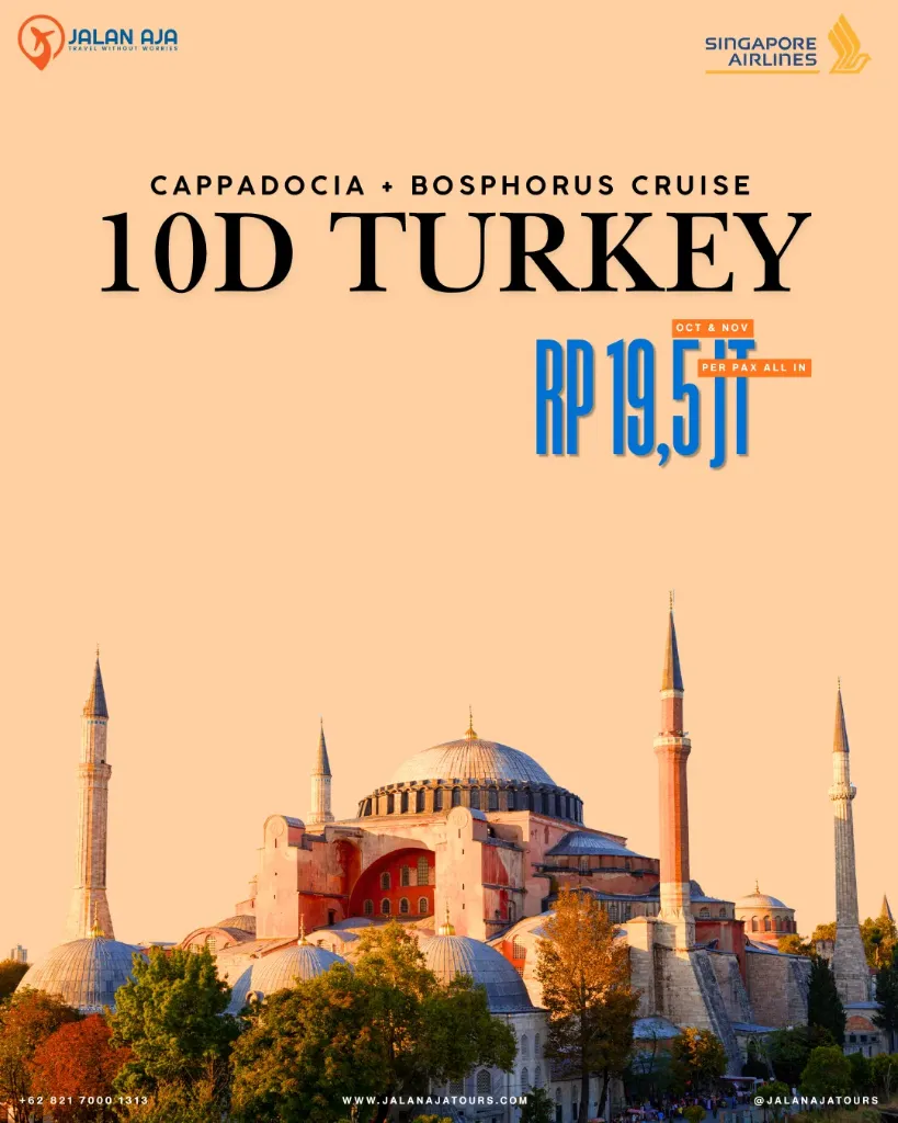 10D Turkiye (Cappadocia + Bosphorus Cruise) by SQ