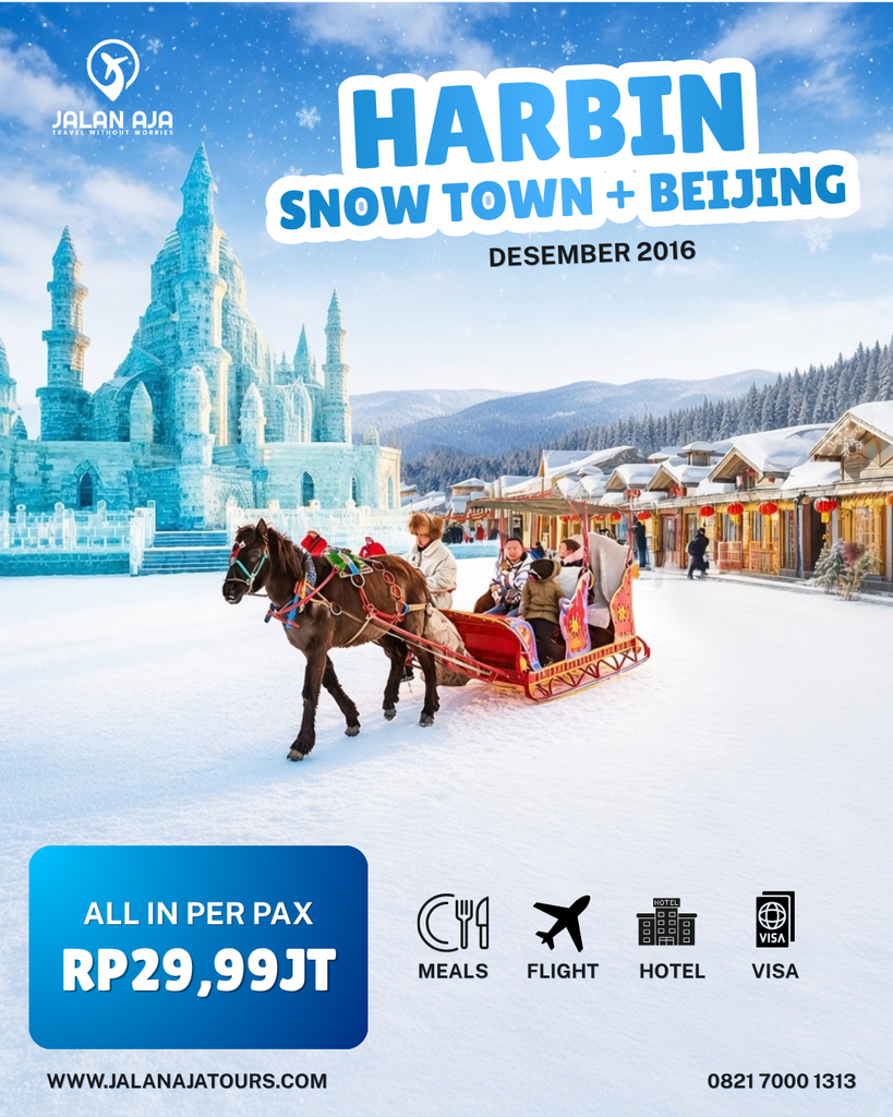 8D Harbin Snow City + Beijing