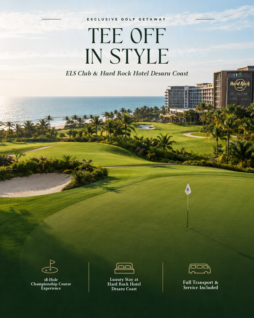 Private Golf at ELS Golf Desaru Malaysia