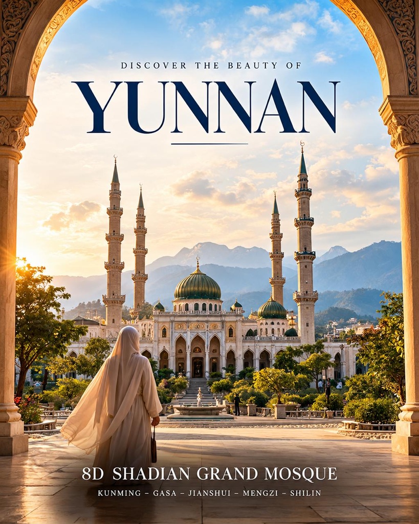 8D Shadian Grand Mosque Yunnan