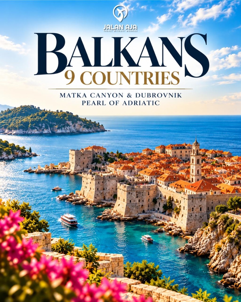13D SCENIC BALKANS — 9 COUNTRIES